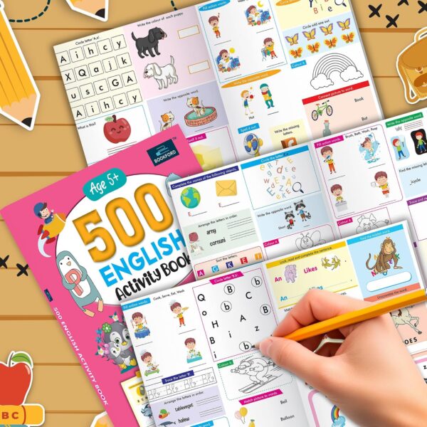 81RkwMtU7ZL._SL1500_ 500 English Activity Book