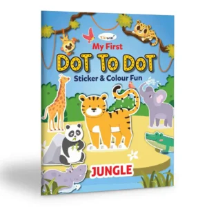 Dot to Dot Sticker & Colour Fun