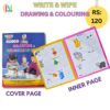 Write & Wipe Drawing & Colouring Book