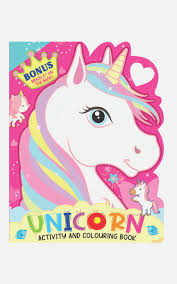 Unicorn Activity and Colouring Book